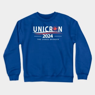 Unicron For President 2024 - The Caos Bringer 1 Crewneck Sweatshirt